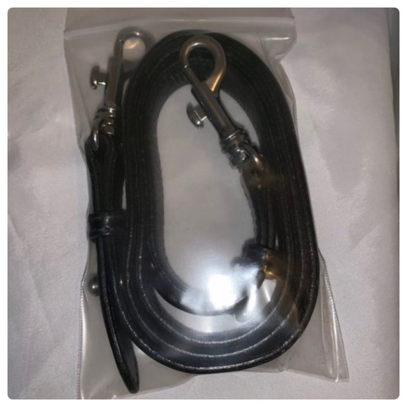 BALENCIAGA navy/black canvas twill/leather bag - Picture 7 of 11